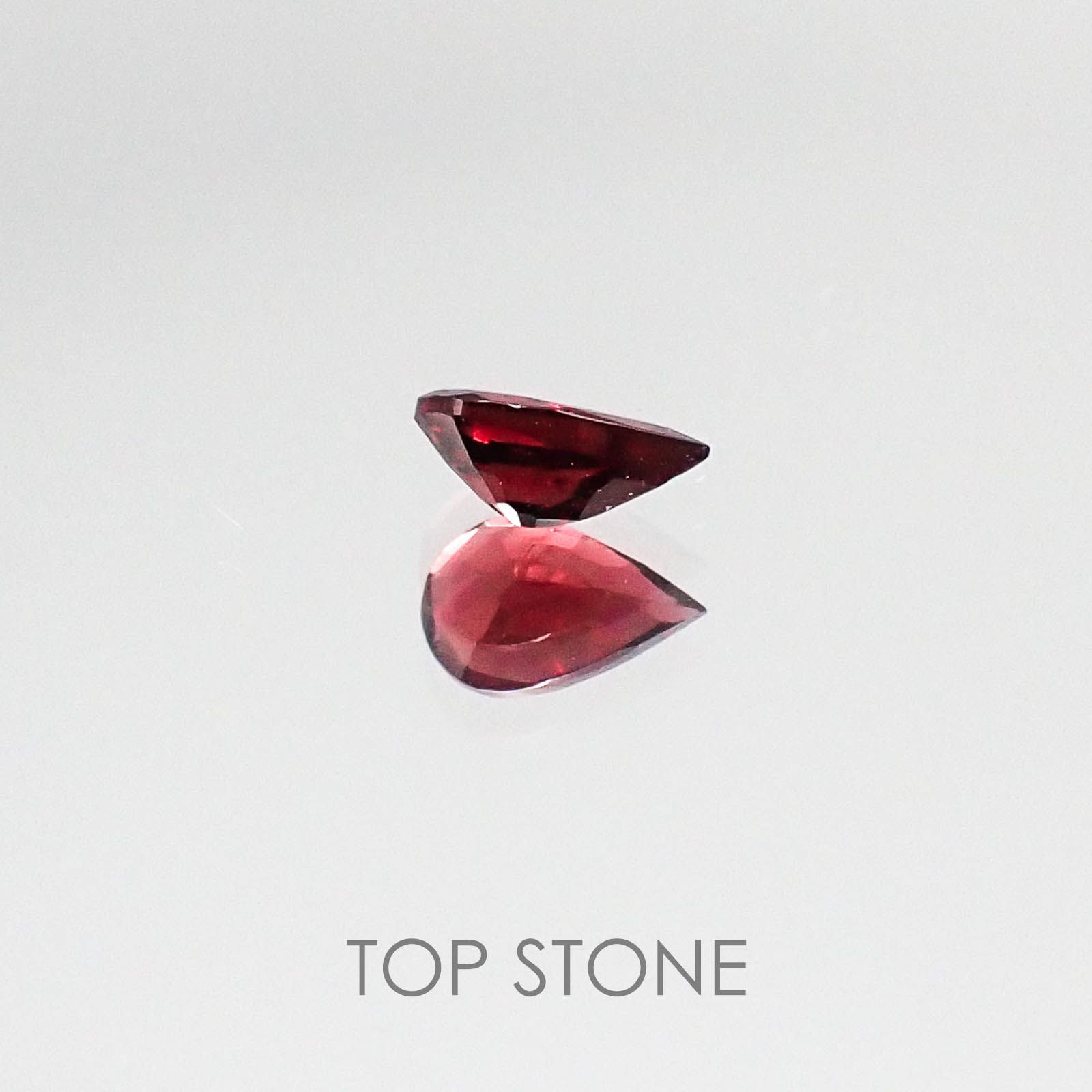 レッドスピネル タンザニア産 ルース 0.24ct[20073929]5.1×3.2mm前後