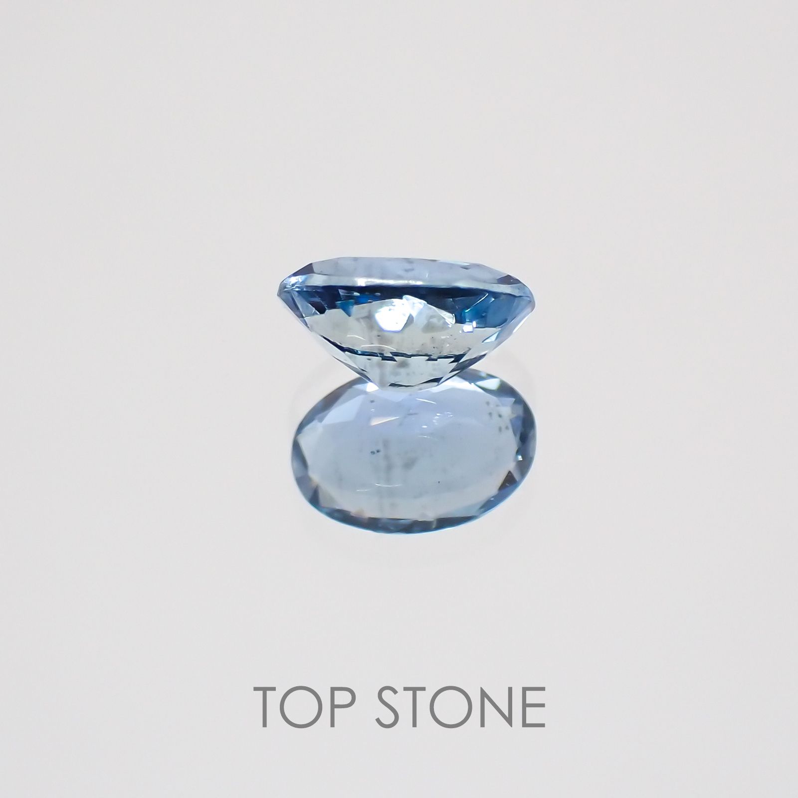 サンタマリア アクアマリン ブラジル産 ルース 0.41ct[21019124]6×4mm前後