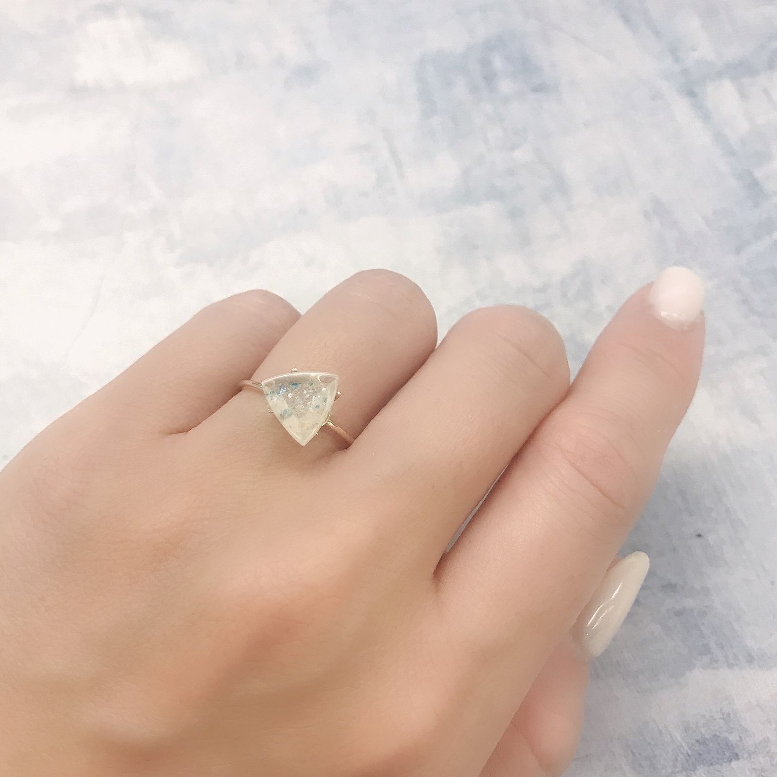 パライバクォーツ ブラジル産 1.89ct[220616615]9x9.6mm前後