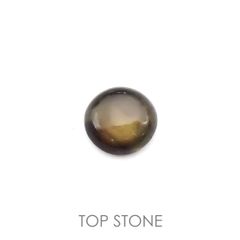 ゴールドシーンサファイア(宝石名シーン・サファイア)ケニア産 0.41ct 識別済[220616219]4.5x4.5mm前後