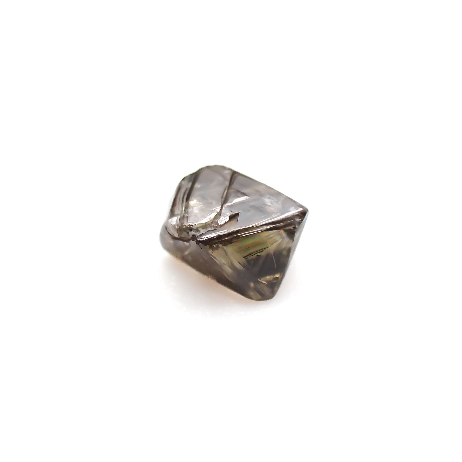 ソーヤブルダイヤモンド 原石 0.35ct[221018597]4.5x4.3mm前後