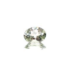 グリーントルマリン(宝石名トルマリン)ナイジェリア産 1.61ct 識別済[240628120]9.1x6.8mm前後