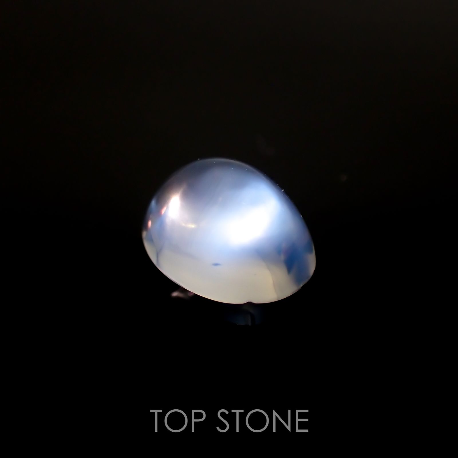ムーンストーン(宝石名ムーンストーン)インド/スリランカ産 1.22ct 識別済[211113661]7.7x5.9mm前後