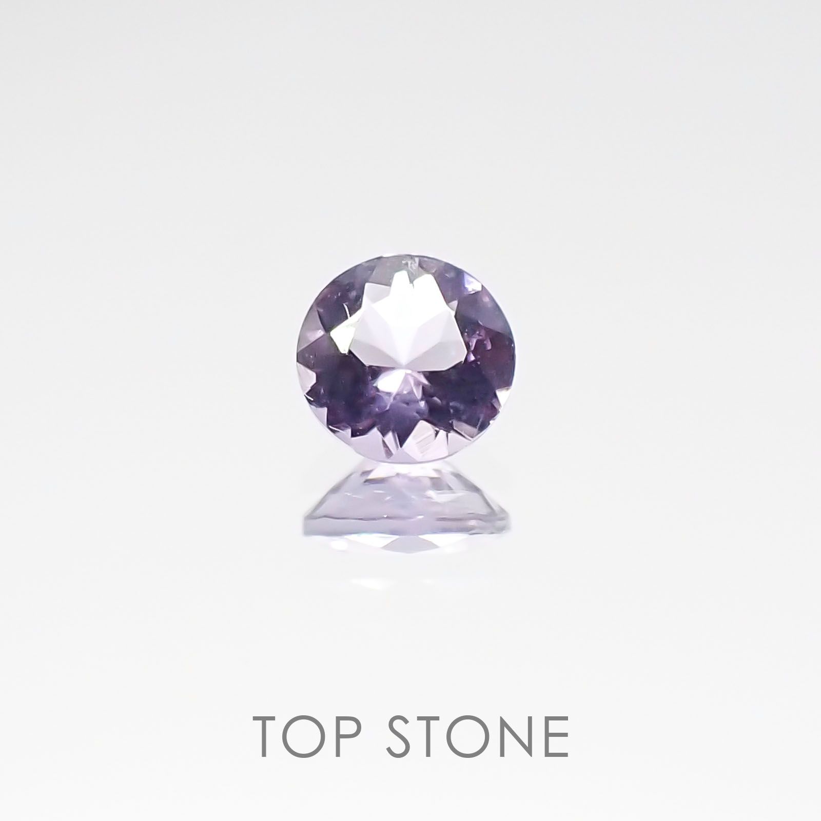 ラベンダースピネル スリランカ産 ルース 0.2ct[20106663]4×4mm前後