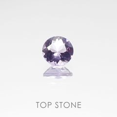 ラベンダースピネル スリランカ産 ルース 0.2ct[20106663]4×4mm前後