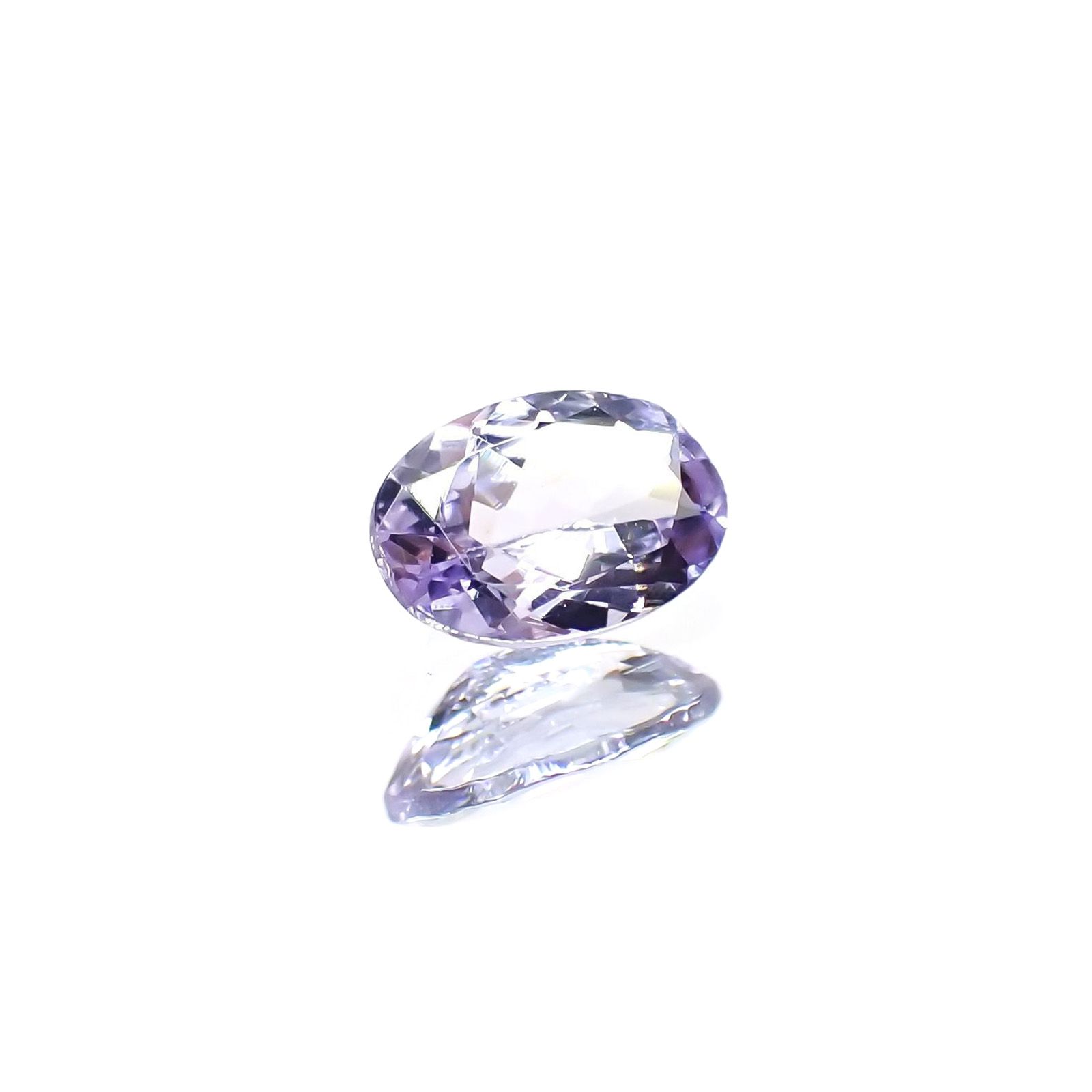 バイオレットゾイサイト(宝石名バイオレット・ゾイサイト)タンザニア産 識別済 0.39ct / 5.8x3.9mm前後 [220114945]