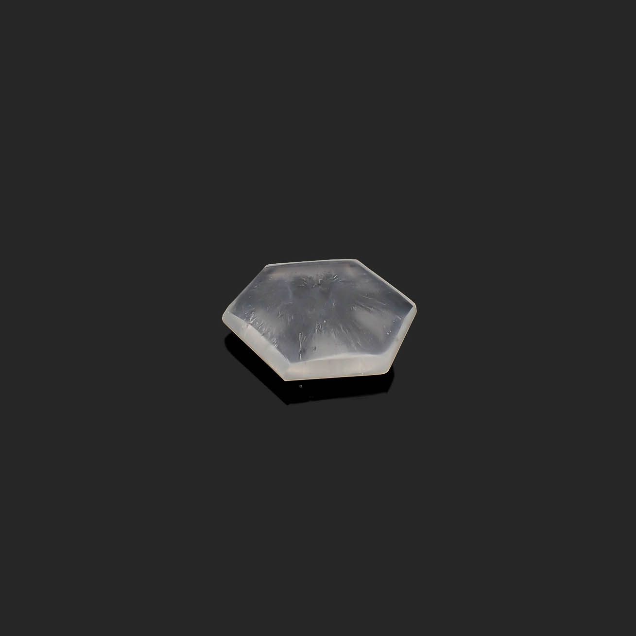 トラピッチェクォーツ 偏光板2枚付き コロンビア・ボヤカ産 32.22ct[230622275]26.3x25.2mm前後