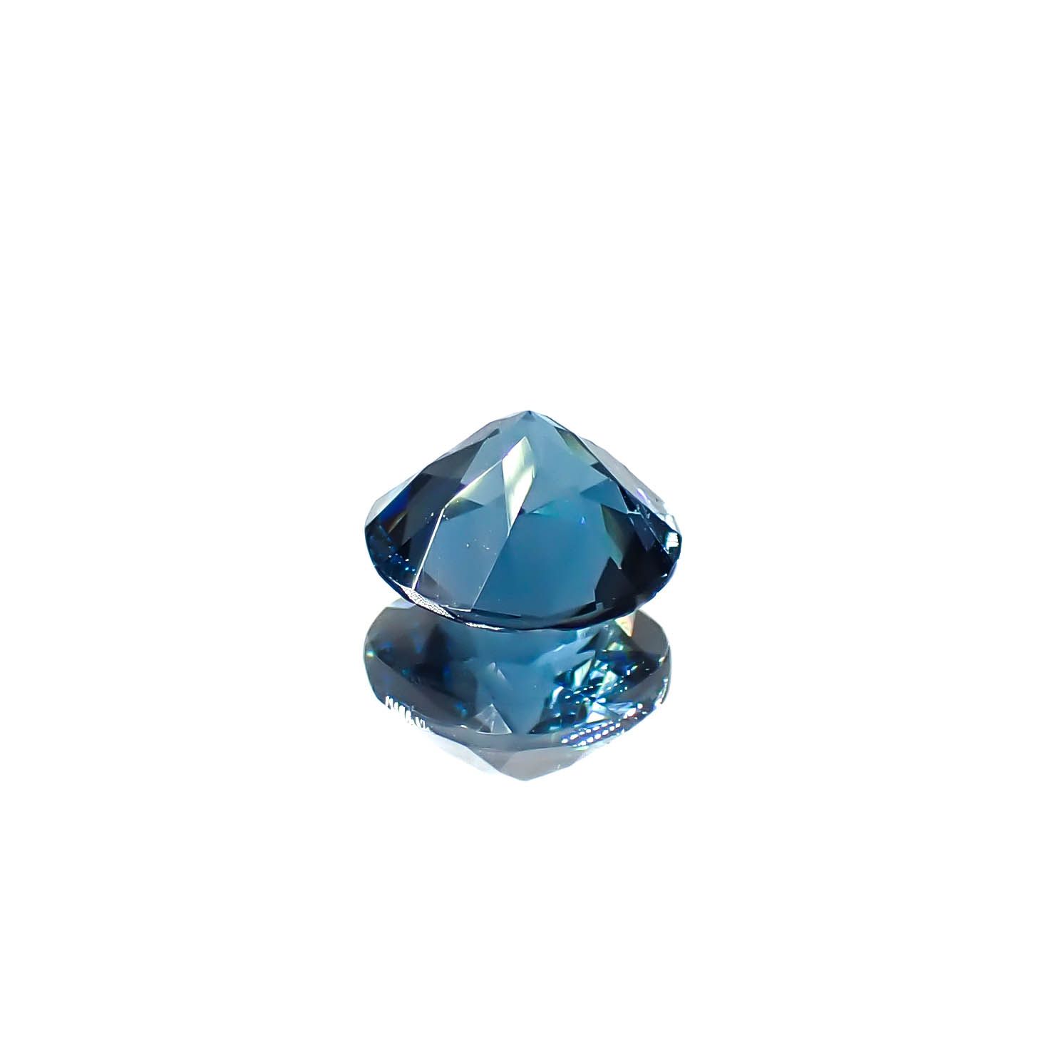 ロンドンブルートパーズ ブラジル産 0.87ct / 6x6mm前後 [250931128]