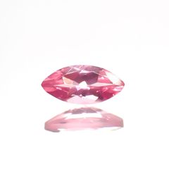 ホットピンクスピネル(宝石名ピンク・スピネル)タンザニア産 0.26ct 識別済[230823041]6.2x2.9mm前後