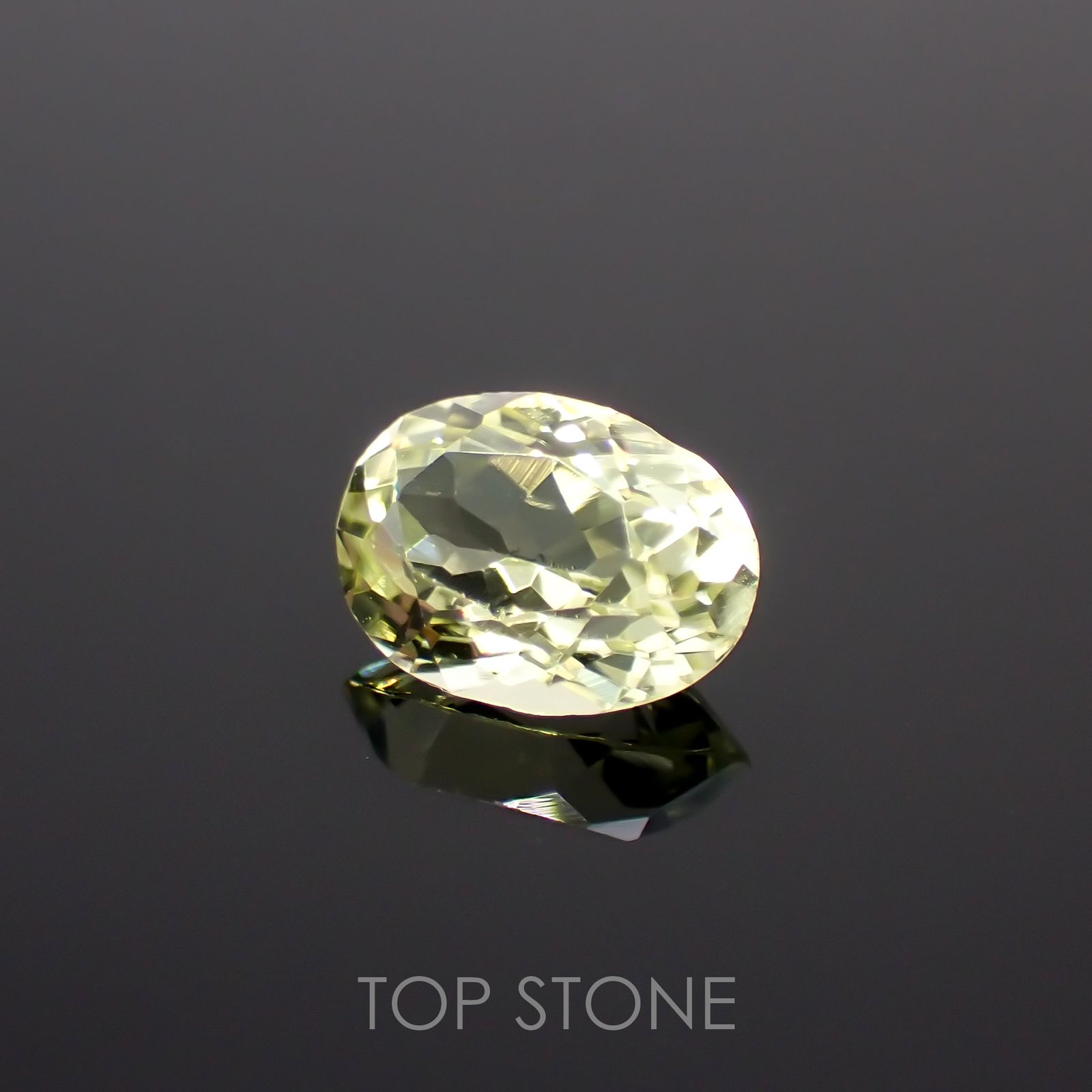 シリマナイト(宝石名シリマナイト)インド産 1.28ct 識別済[211113692]7.8x5.8mm前後
