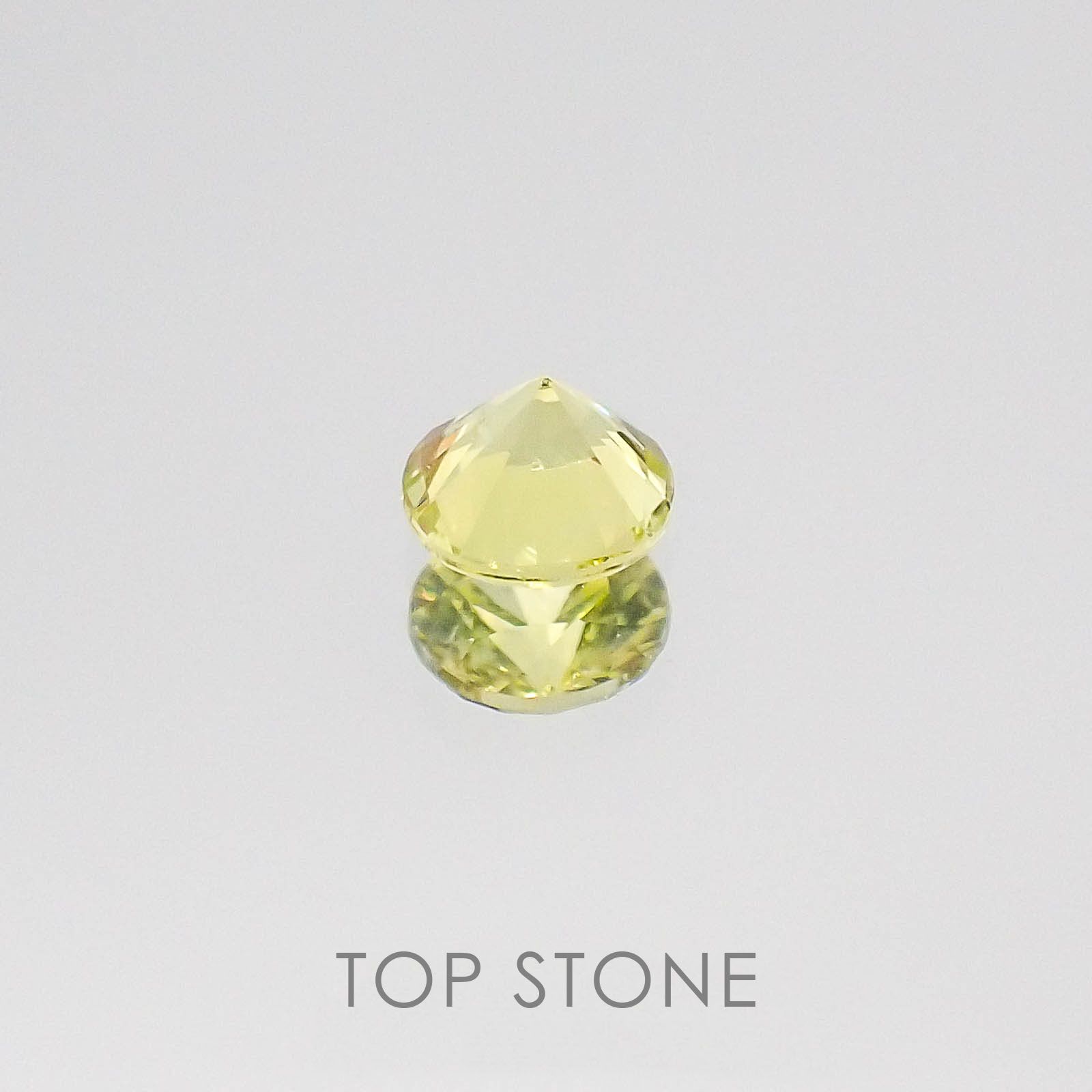 クリソベリルキャッツアイ スリランカ産 ルース 0.27ct[20084689]3.9×3.9mm前後