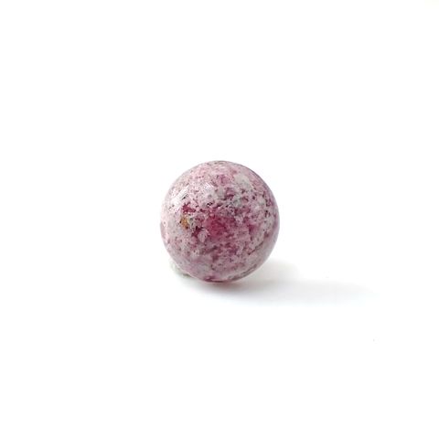 レッドベリル/ピンクベリル(母岩付き) アメリカ・ユタ州産 2.48ct [250730900]9.1x9mm前後