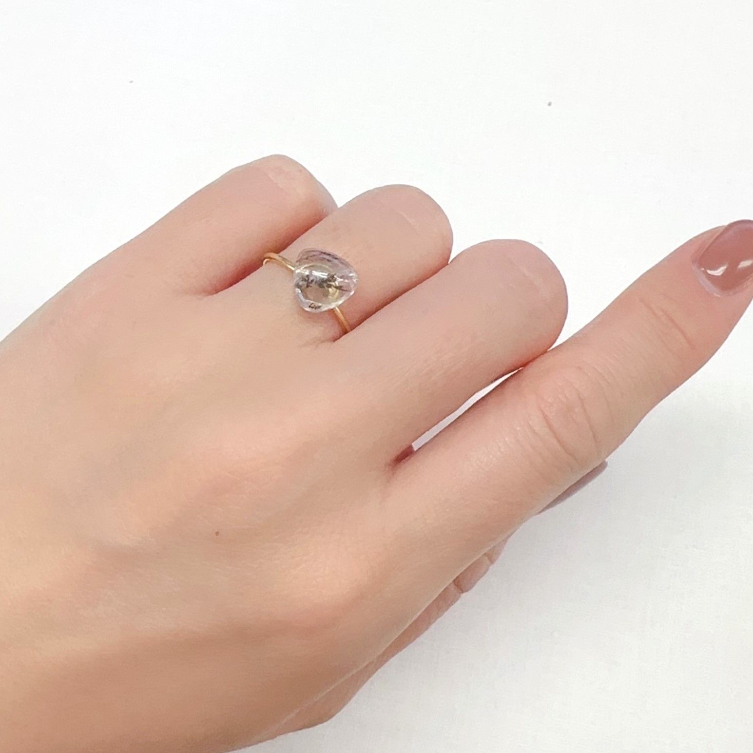 デンドリチッククォーツ ブラジル産 ルース 1.96ct[20106738]6.5