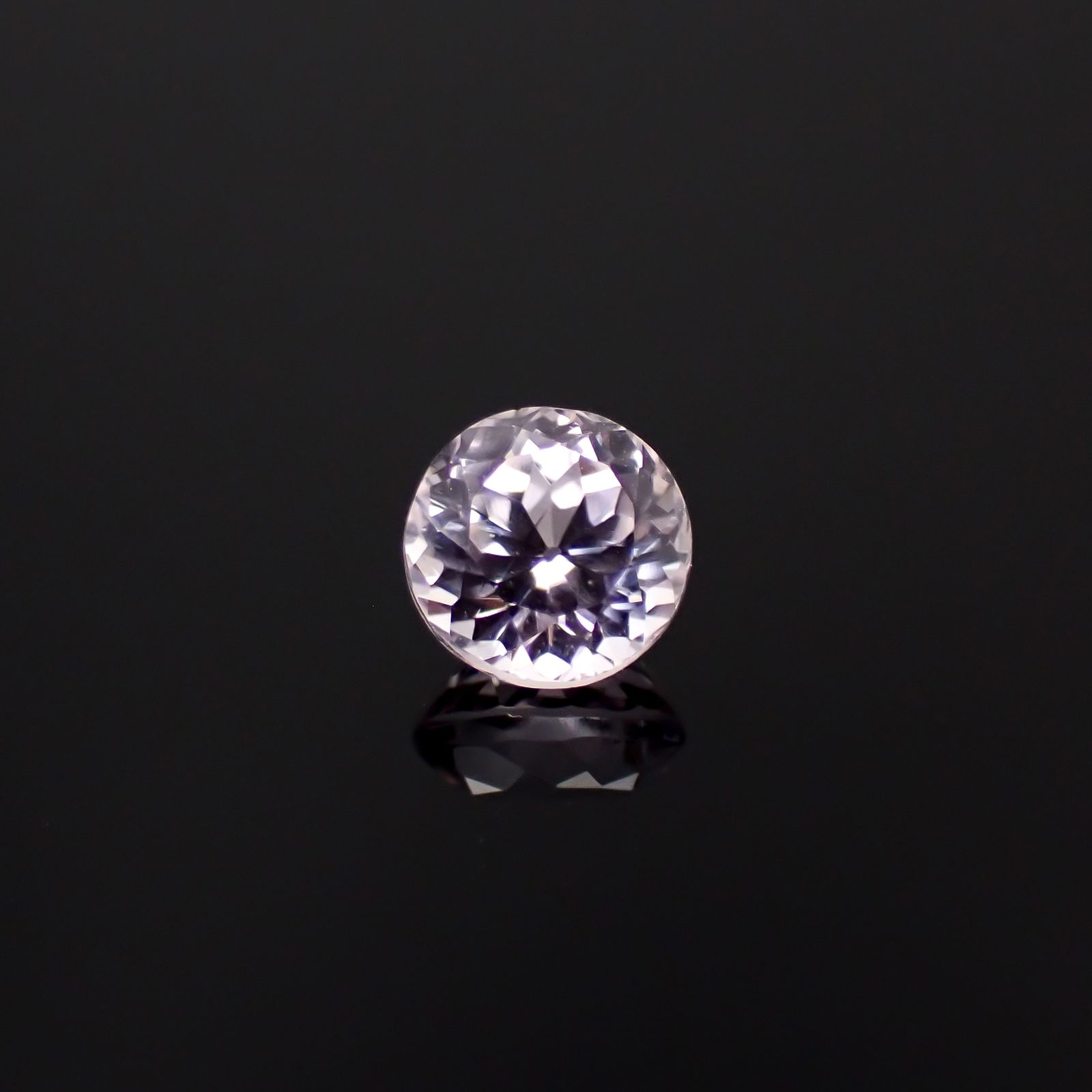 クンツァイト アフガニスタン産 1.09ct[231224779]6.1x6.1mm前後
