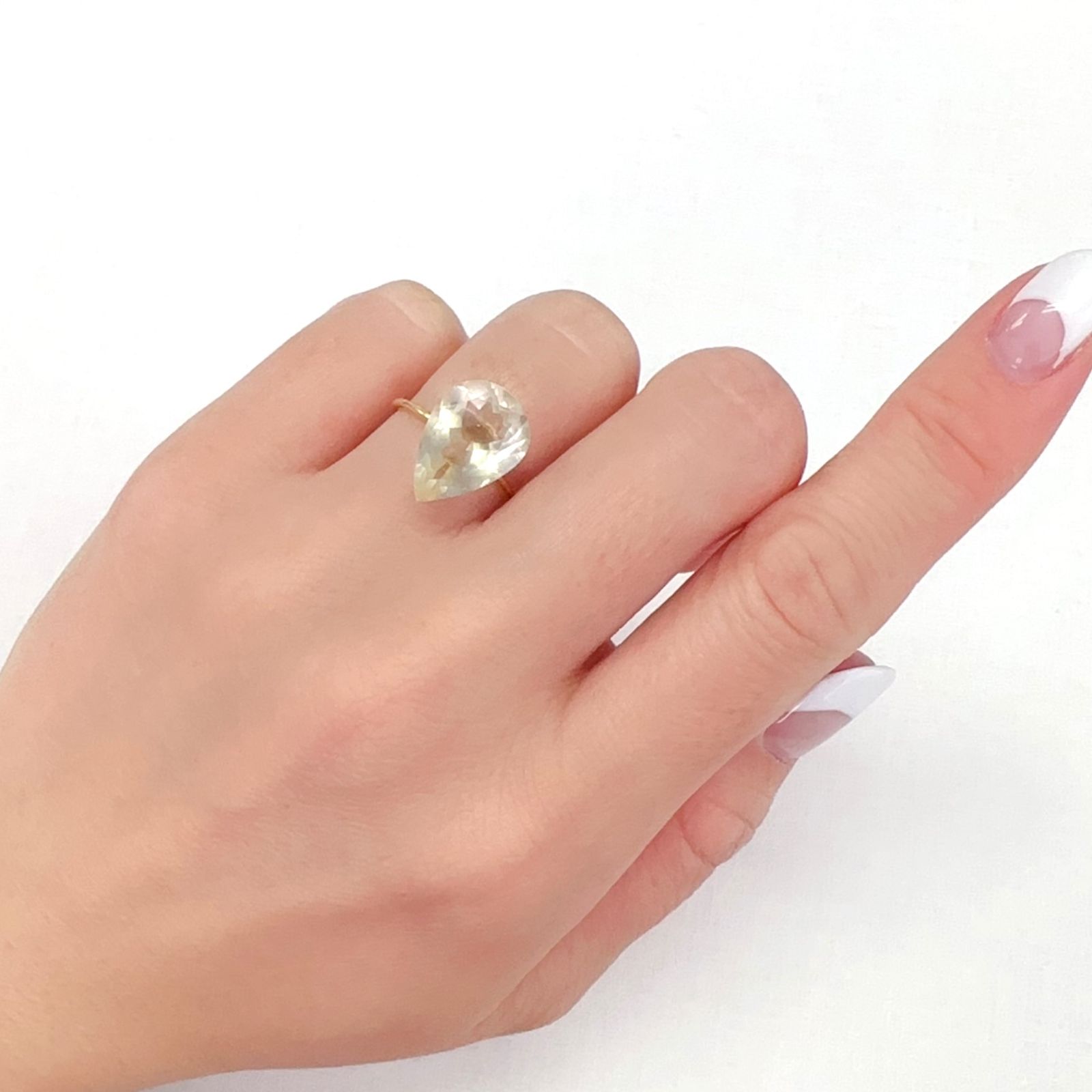 ゴールデンラブラドライト メキシコ産 4.57ct[231225056]14.2x10.1mm前後
