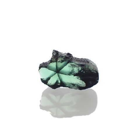 トラピッチェエメラルド コロンビア産 1.48ct[230923488]6.5x10.5mm前後