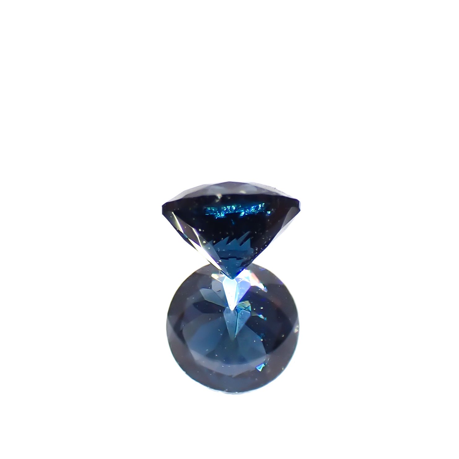 コバルトブルースピネル(宝石名ブルー・スピネル)タンザニア産 0.237ct ソ付(日独)[240928997]3.71x3.74mm前後