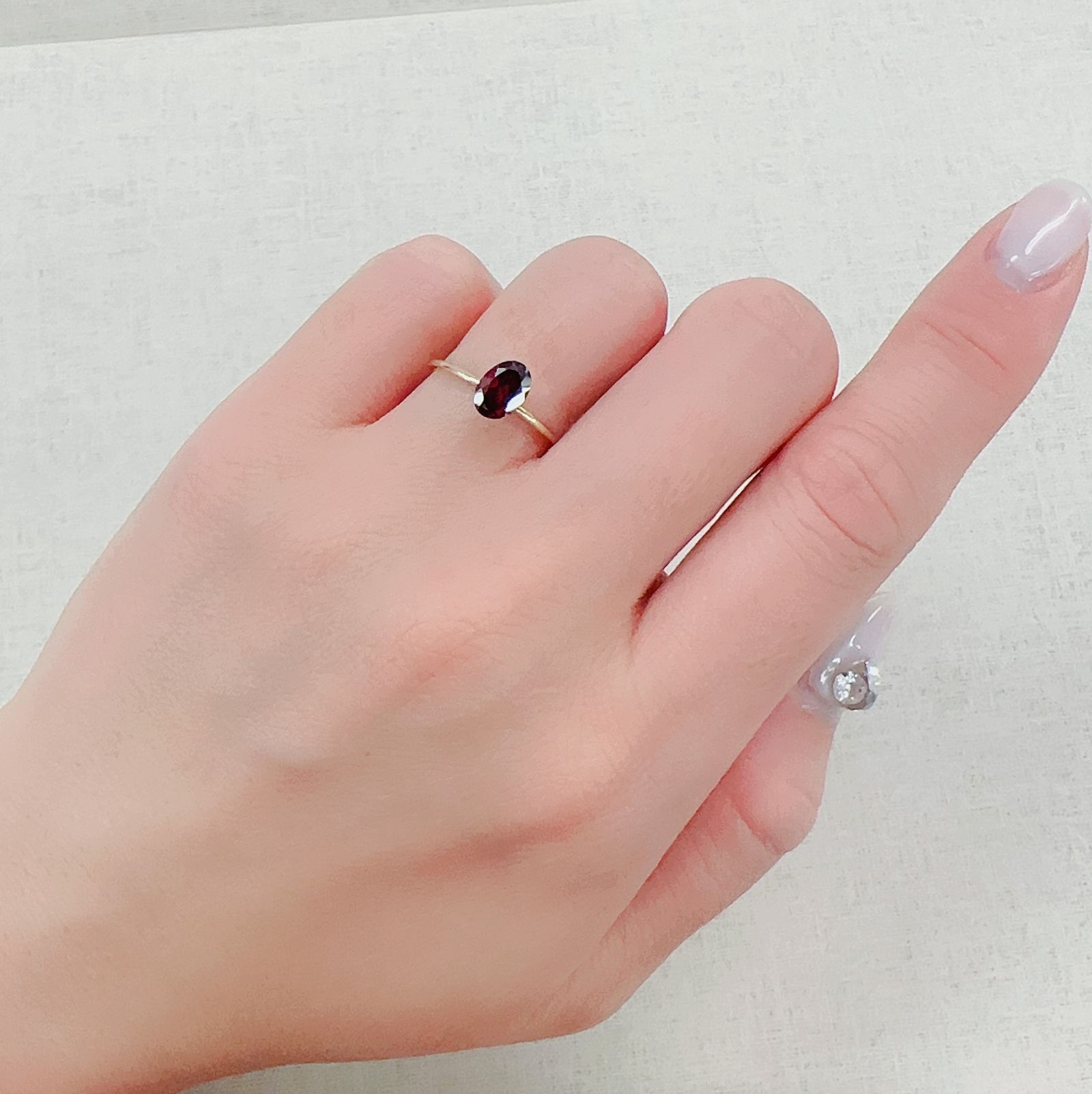 パイラルスパイトガーネット モザンビーク産 1.03ct[230421777]7x5mm前後