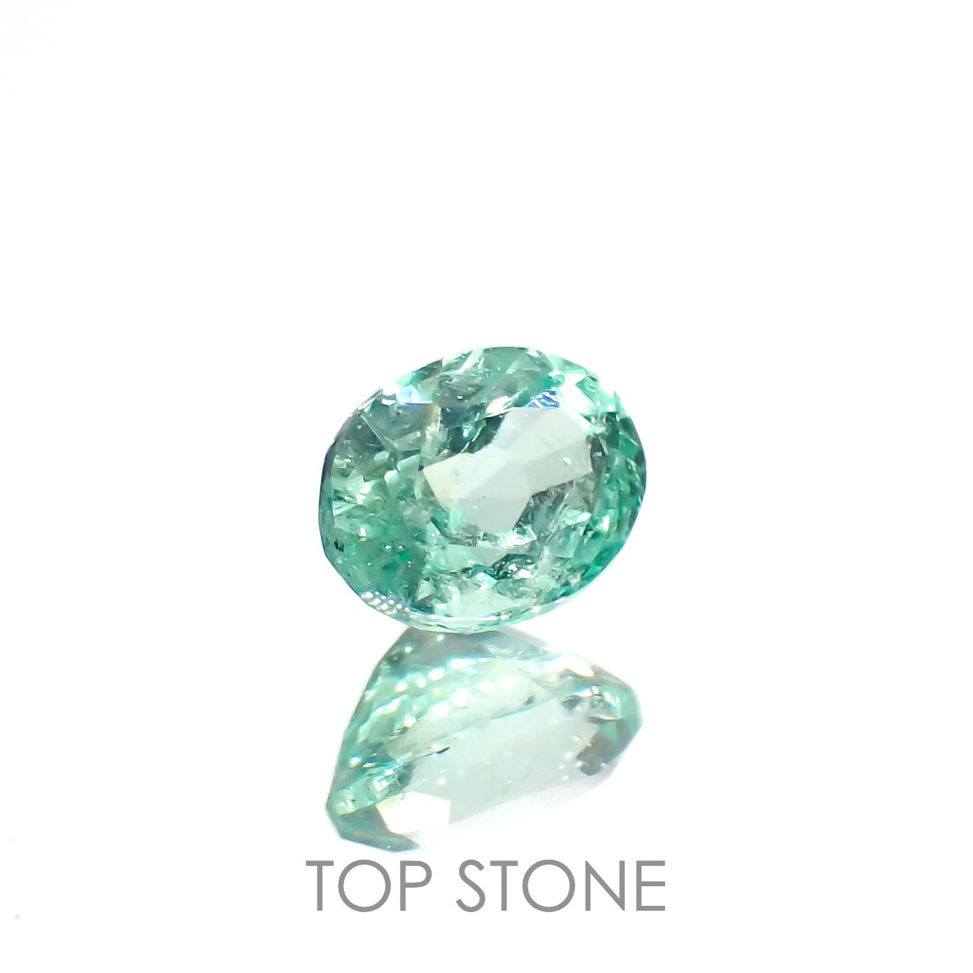 パステルカラーエメラルド ザンビア産 0.17ct[230119963]3.9x3mm前後