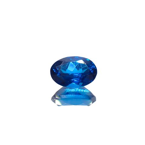 ディープブルーアパタイト  マダガスカル産 0.53ct[230421665]6x4.1mm前後