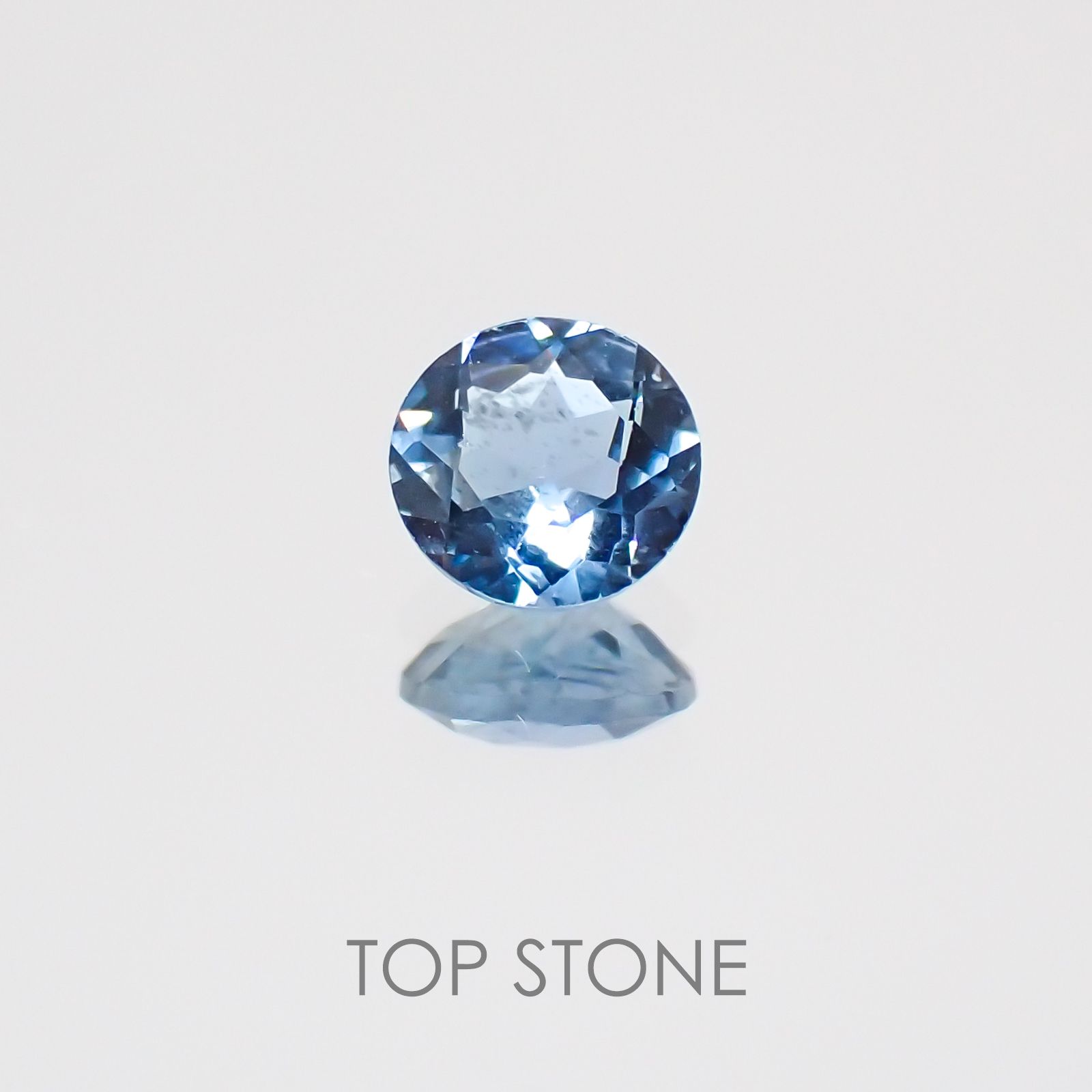 サンタマリア アクアマリン ブラジル産 ルース 0.21ct[20129117]4×4.1mm前後