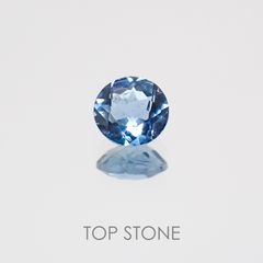 サンタマリア アクアマリン ブラジル産 ルース 0.21ct[20129117]4×4.1mm前後