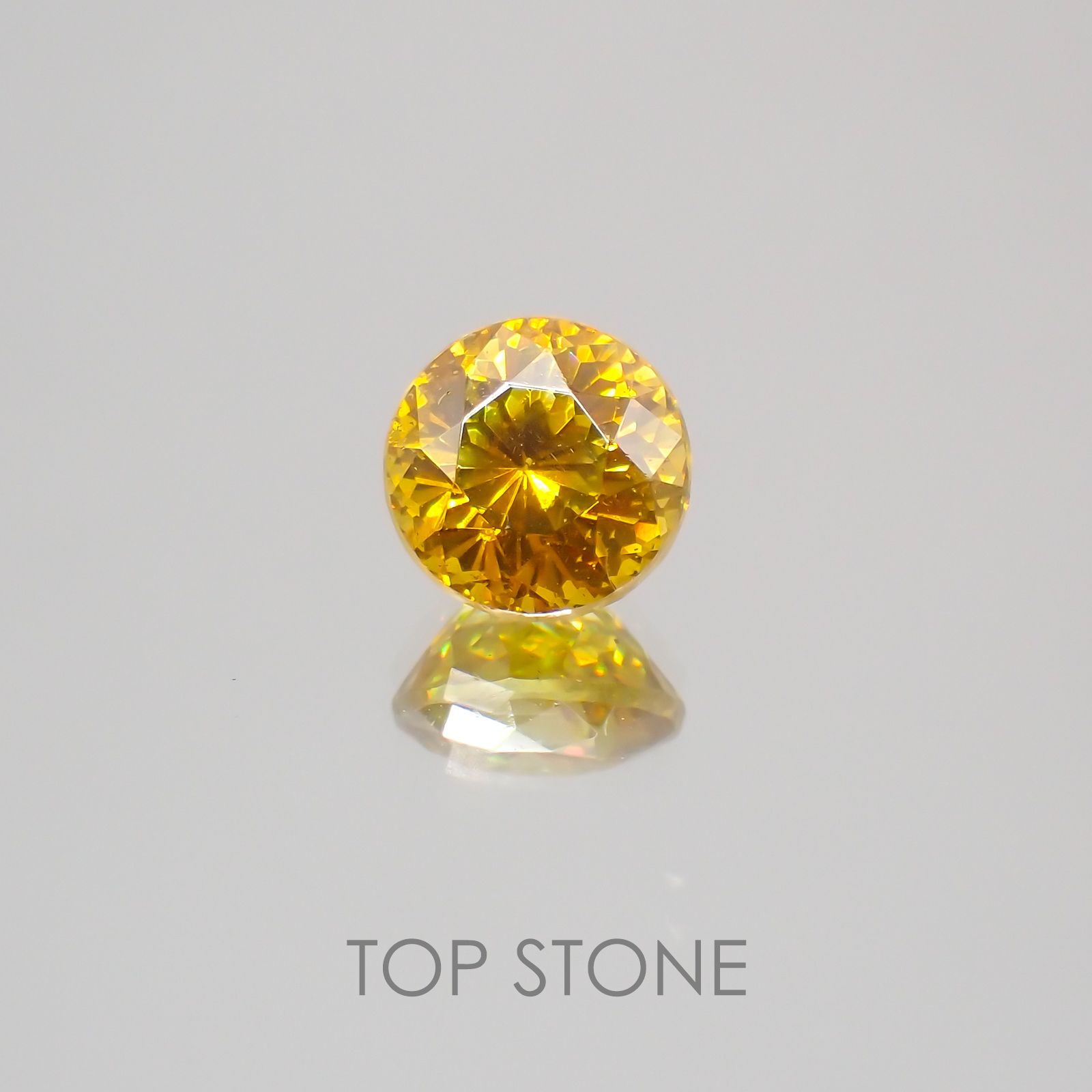 スファレライト スペイン産 ルース 1.76ct[20062998]6.5×6.5mm前後