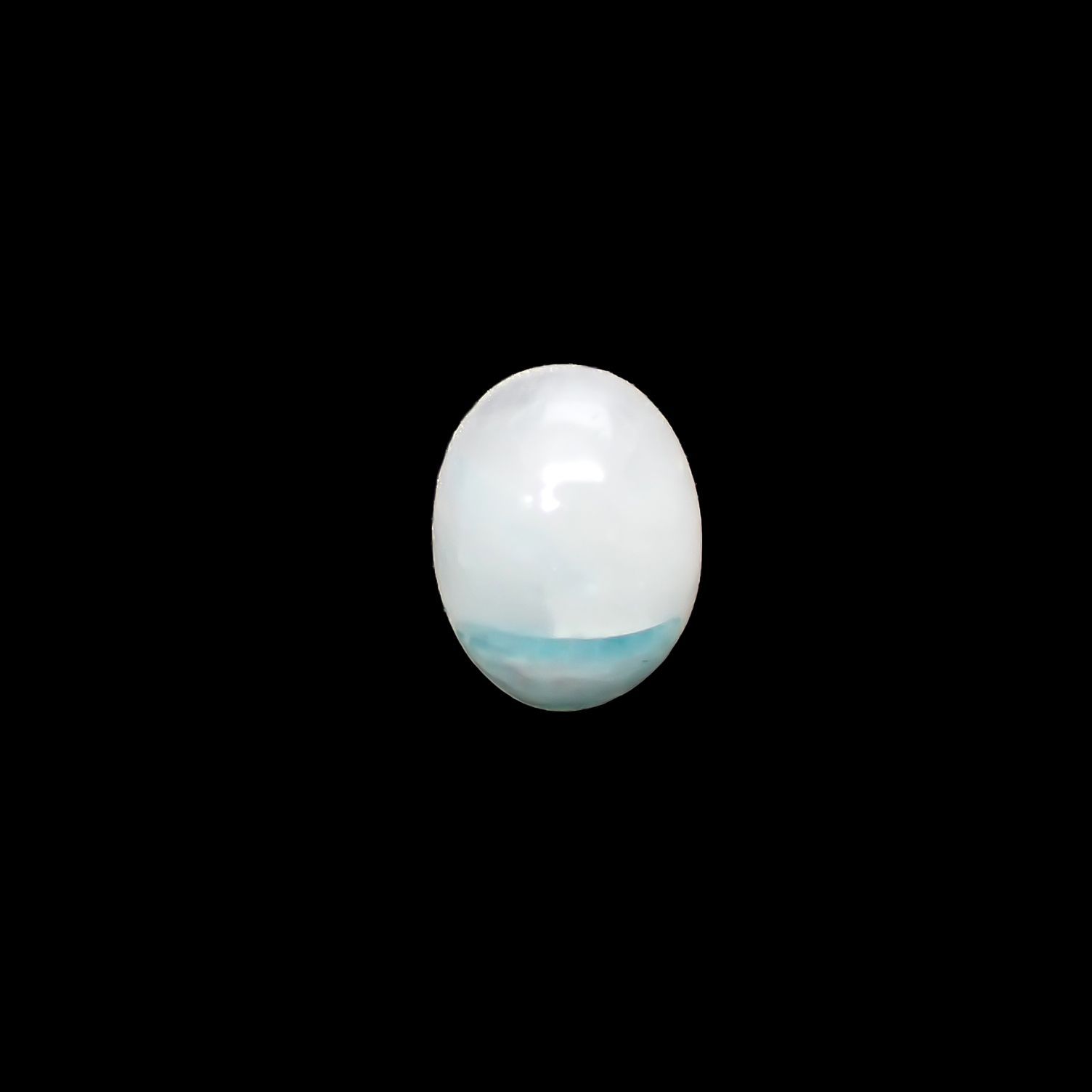 パライバトルマリンインクォーツ(宝石名トルマリンインクォーツ/別名パライバ・トルマリンインクォーツ) ブラジル産 1.33ct 識別済[210712001]7.8×6.1mm前後