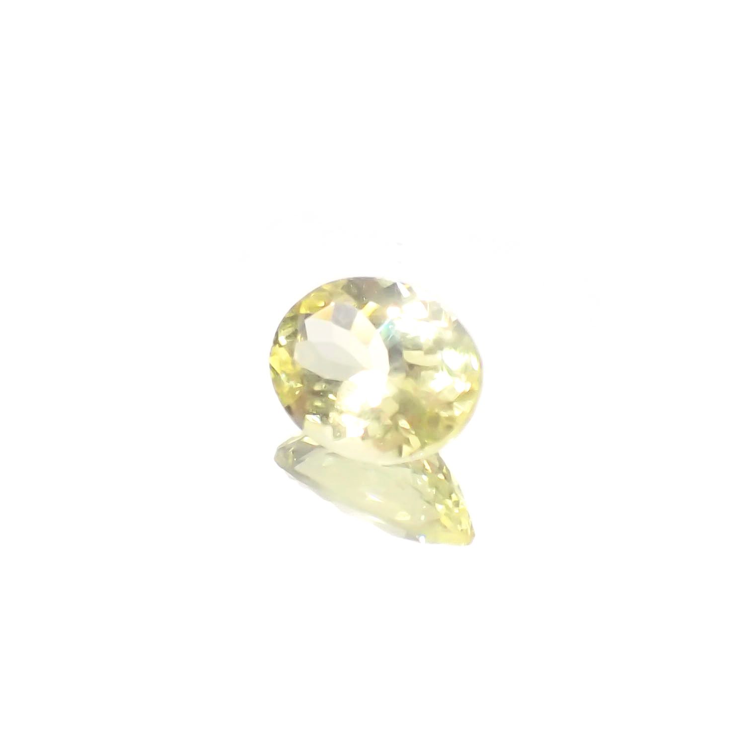イエローダンビュライト タンザニア産 1.66ct[240125466]9.1x7mm前後
