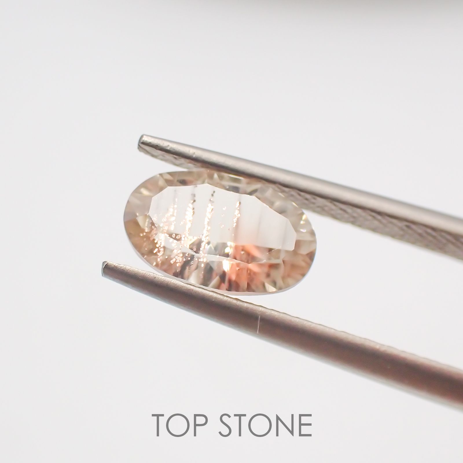 ◇コンケーブカット◇オレゴンサンストーン アメリカ産 ルース 1.25ct[210410420]9.3×5.9mm前後