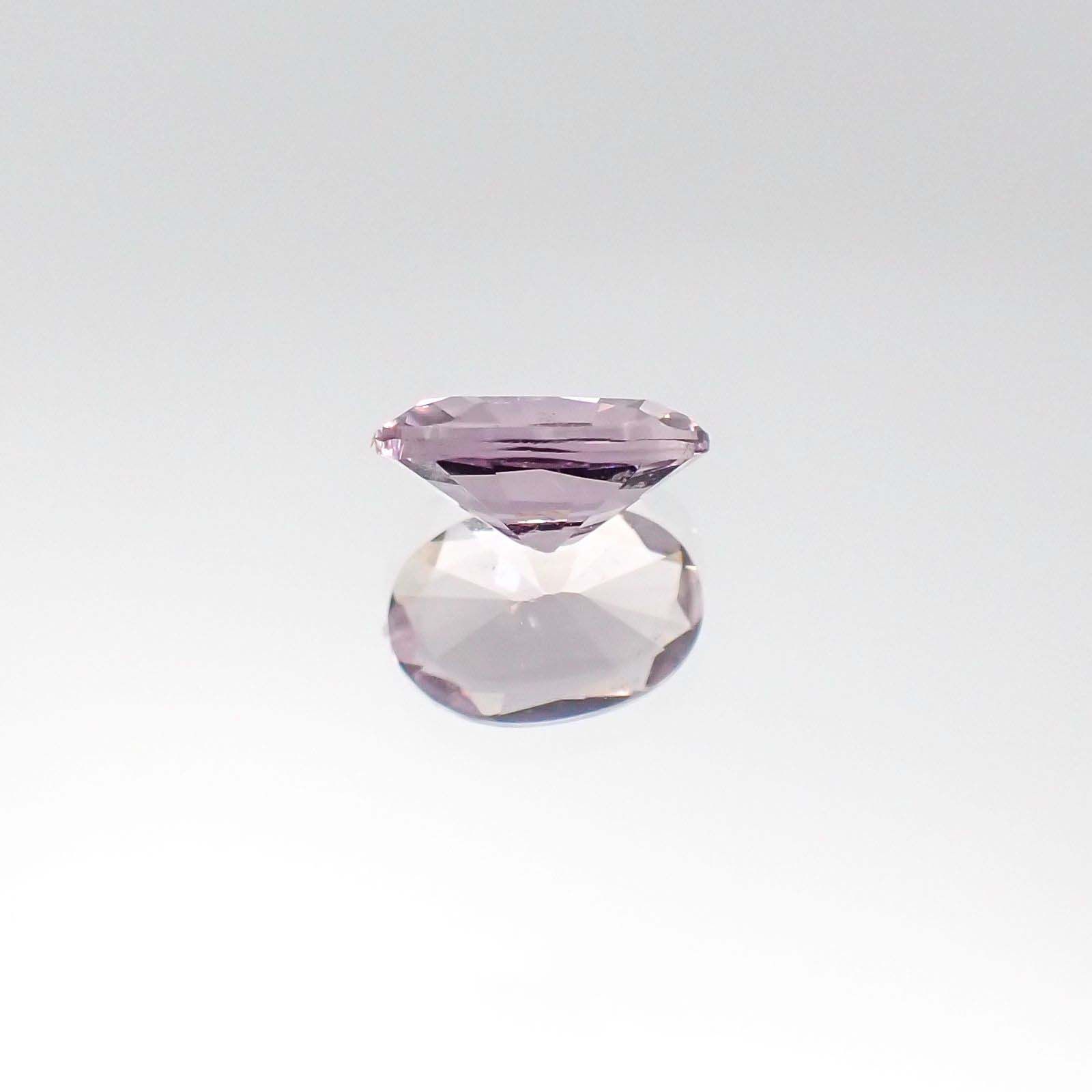 マリアライト(宝石名パープル・スキャポライト)タンザニア産 0.54ct 識別済[230722924]6.9x4.7mm前後