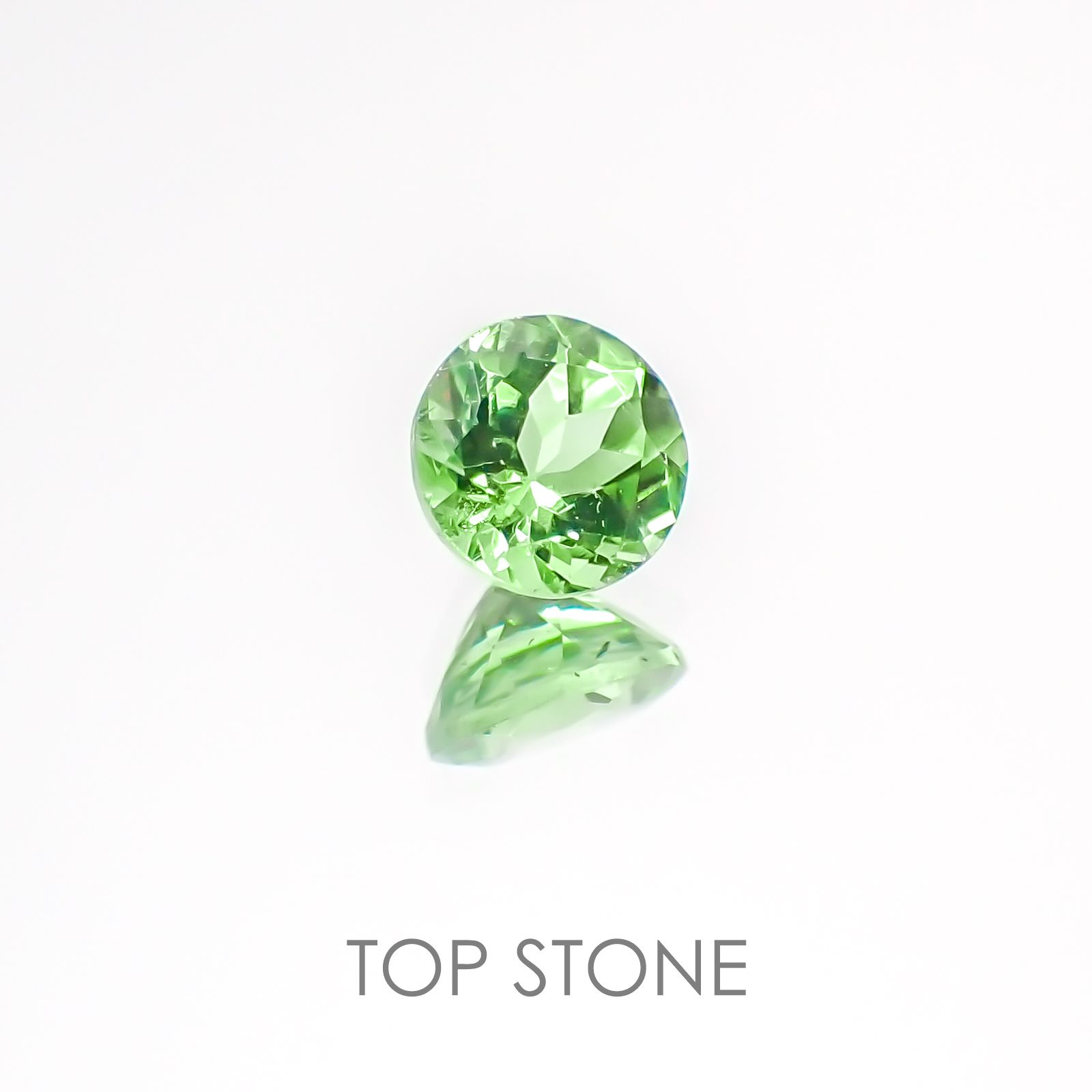 ミントガーネット タンザニア産 ルース 0.31ct[20117909]4×4mm前後