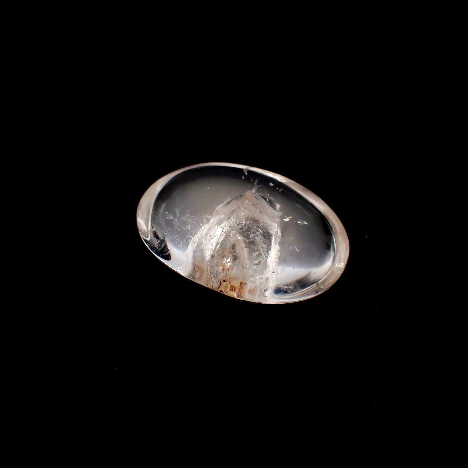 マニフェストインクォーツ ブラジル産 14.24ct [220716789]20.5x14.7mm前後
