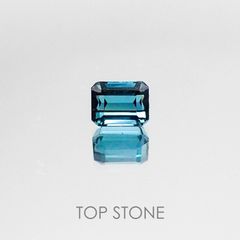 インディゴライト ブラジル産 ルース ソーティング付き 1.072ct[20073915]6×4.7mm前後