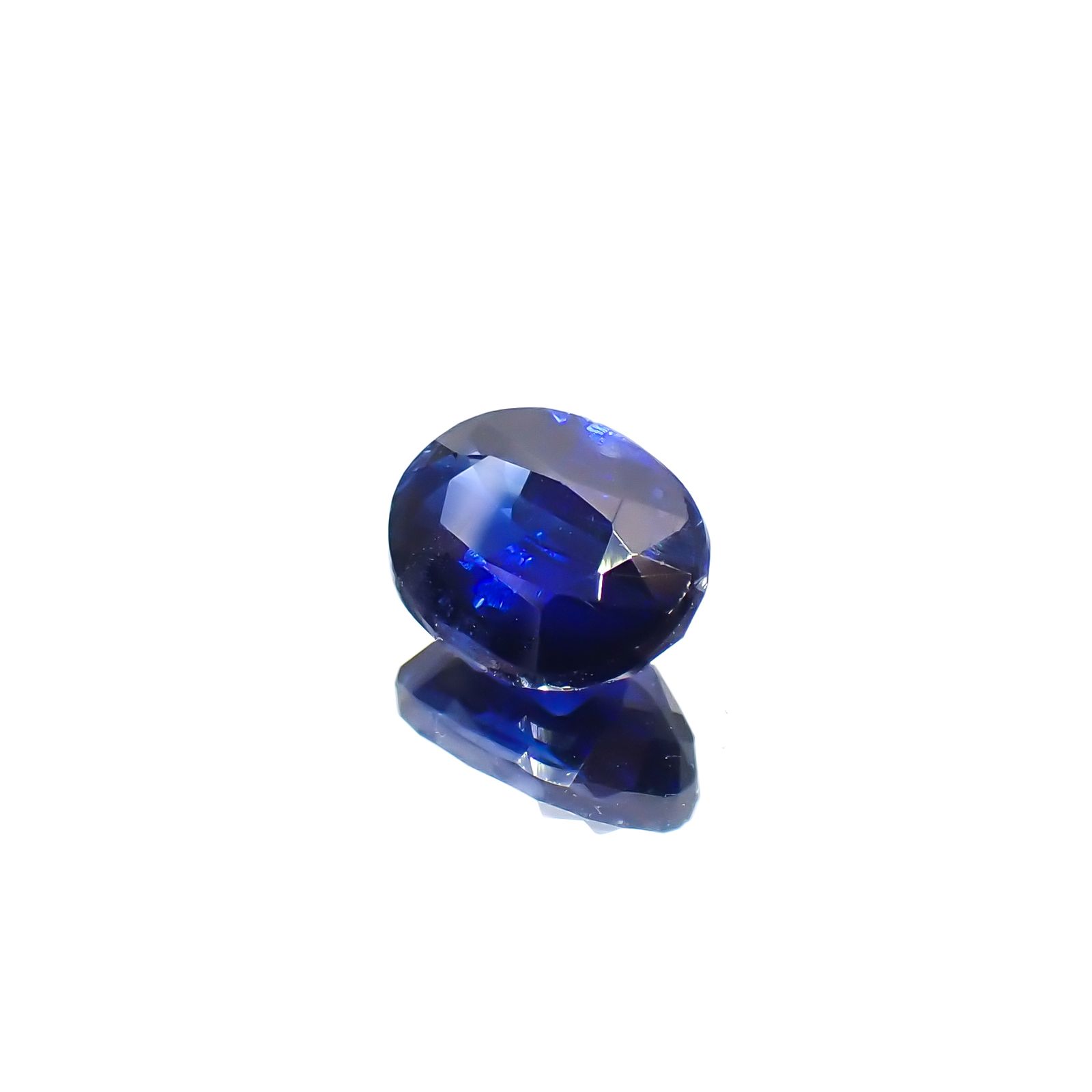 カイヤナイト(宝石名カイヤナイト)ネパール産 1.83ct 識別済[231225177]8.1x6.2mm前後