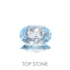 ◇カスタムカット◇ブルートパーズ ブラジル産 3.60ct[221219340]12.1x8.1mm前後