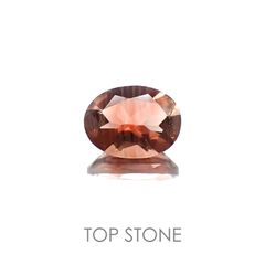 バイカラーオレゴンサンストーン(宝石名バイカラー・ラブラドライト) アメリカ・オレゴン州産 1.01ct 識別済[20118401]7.9×6.1mm前後