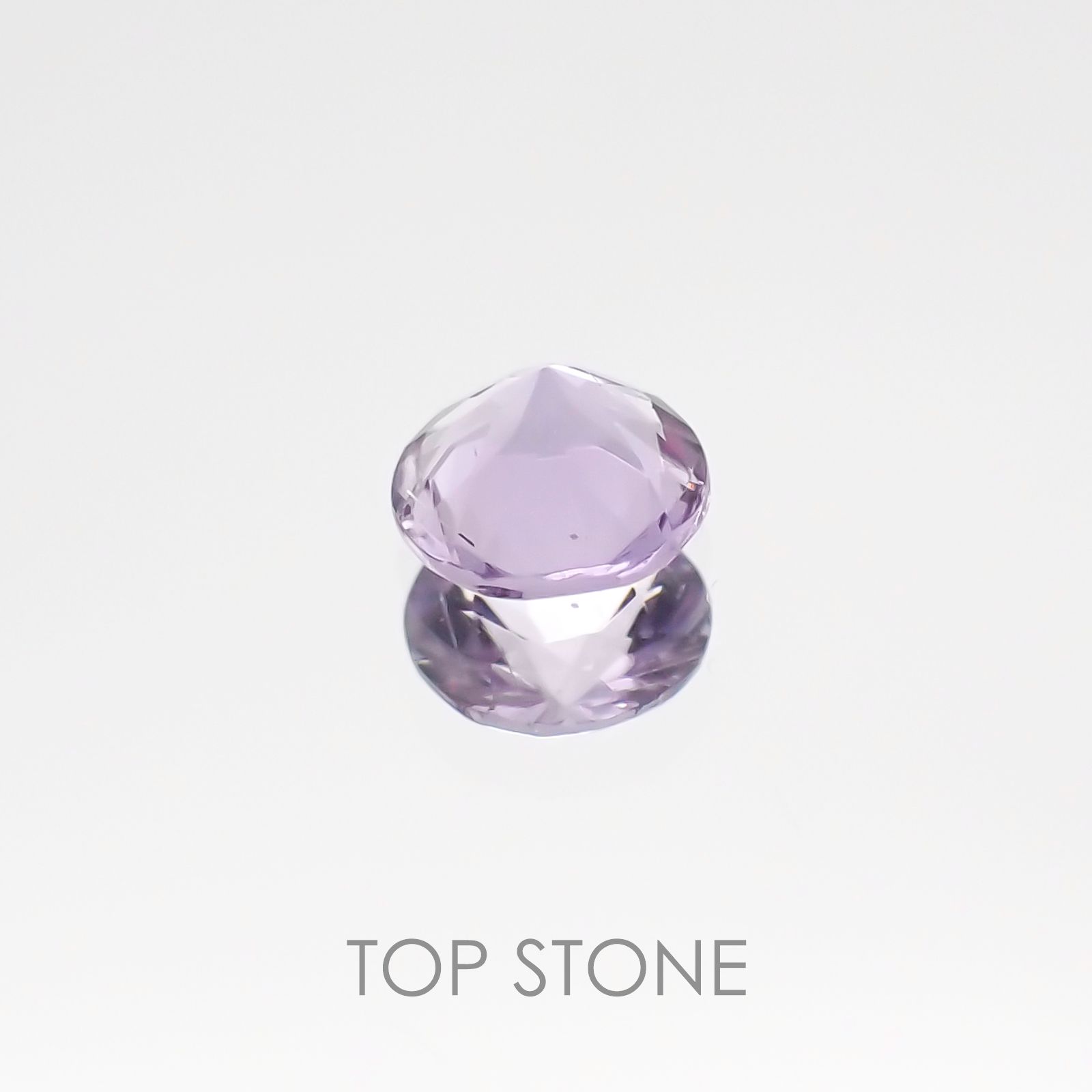 マリアライト(宝石名パープル・スキャポライト) スリランカ産 0.19ct 識別済[20106649]3.9×3.9mm前後