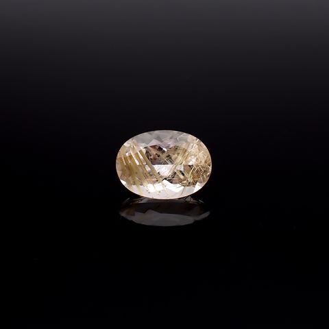 ルチルクォーツ ブラジル産 12.58ct / 17.9x12.8mm前後 [260732402]