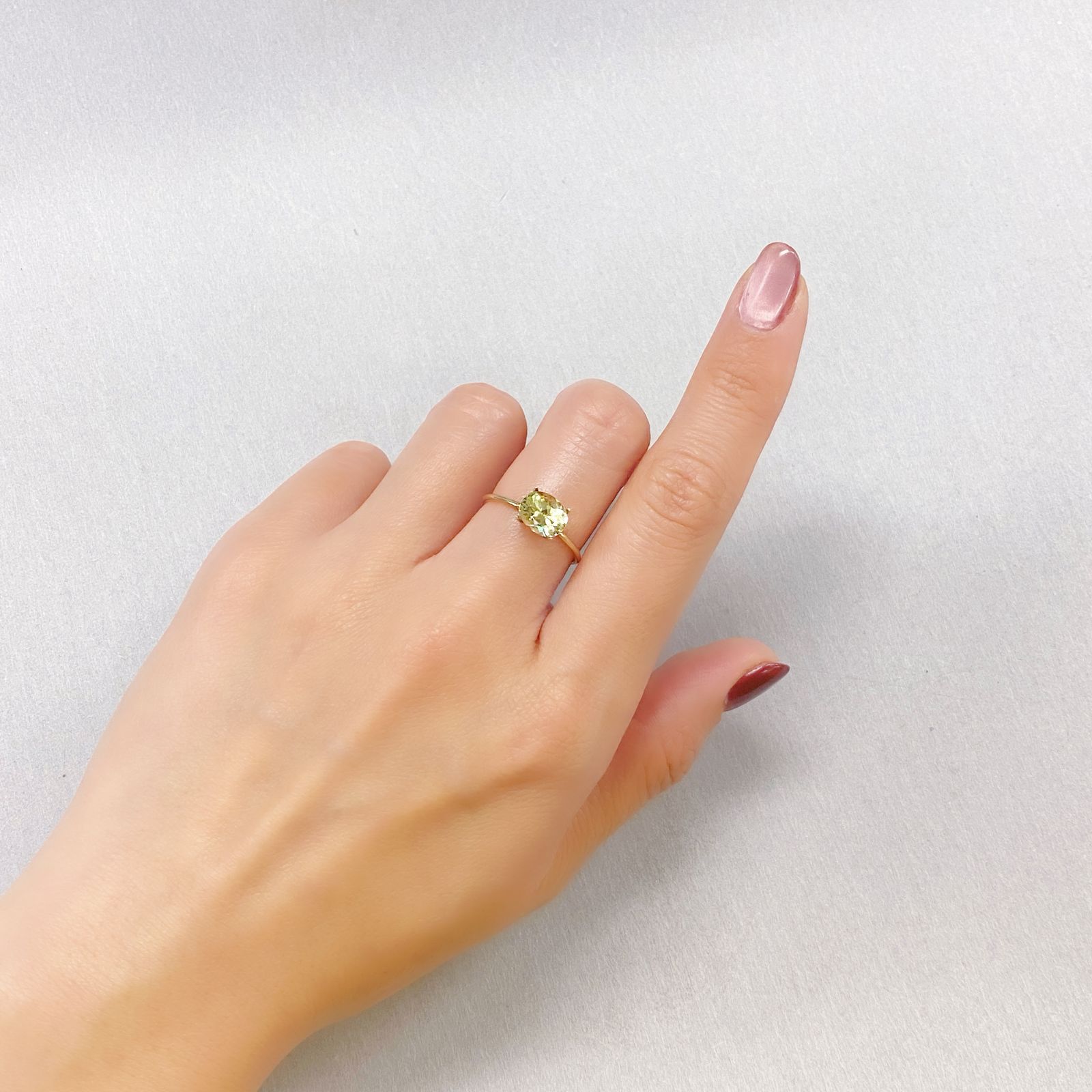 モンテブラサイト(宝石名モンテブラサイト)マダガスカル産 1.39ct 識別済[241229655]7.7x6.1mm前後