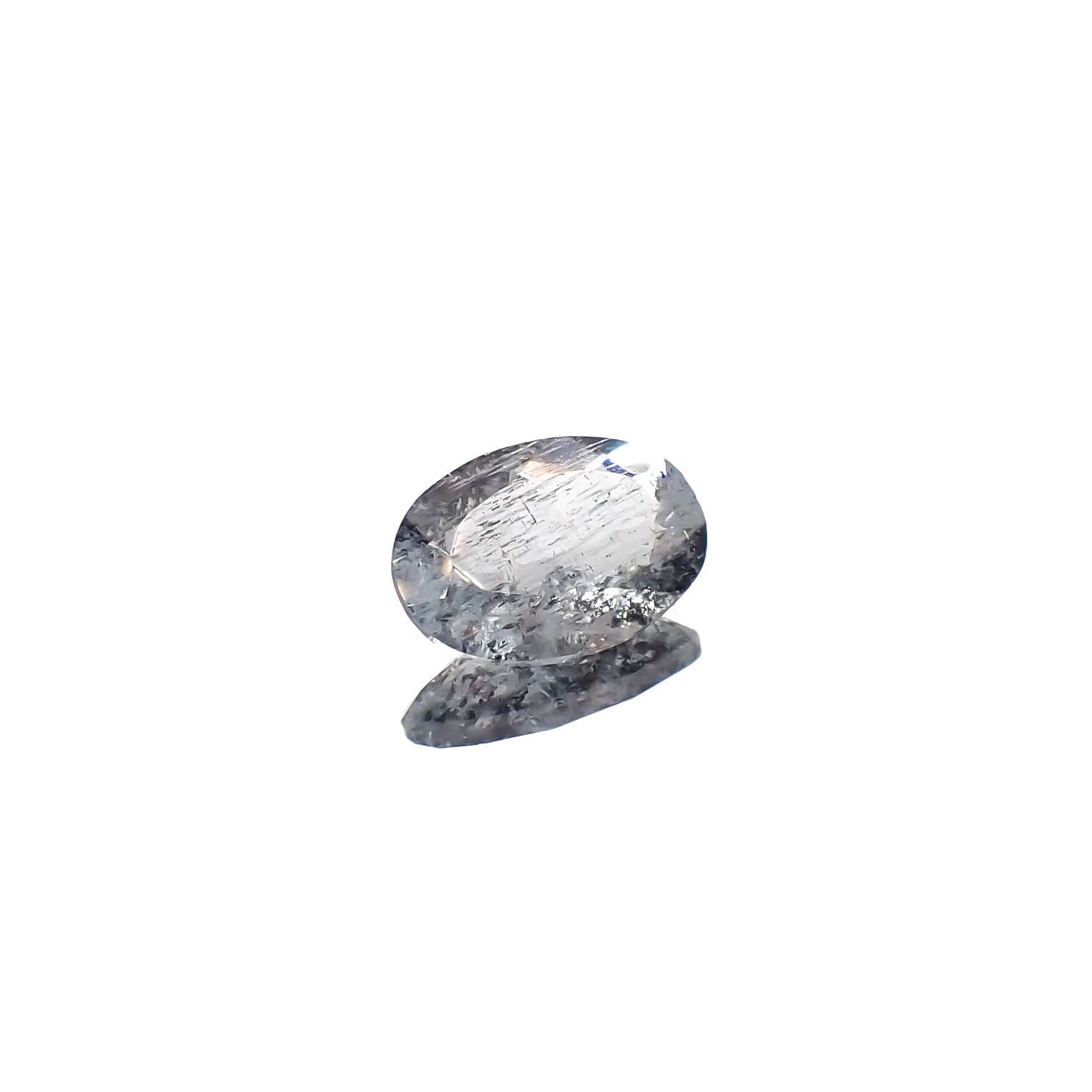 モスアクアマリン ブラジル産 1.61ct[240226051]10.3x7.1mm前後