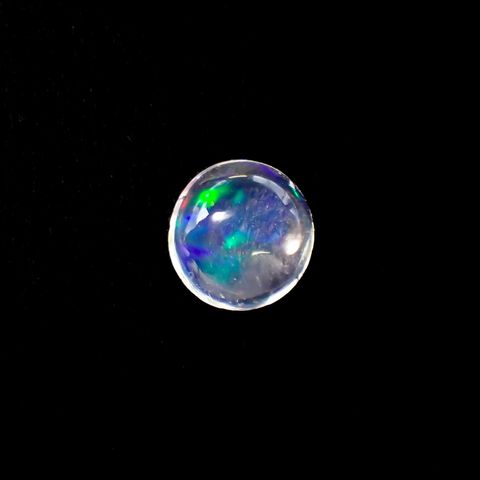 ウォーターオパール メキシコ産 0.37ct[240217624]5.7x5.4mm前後