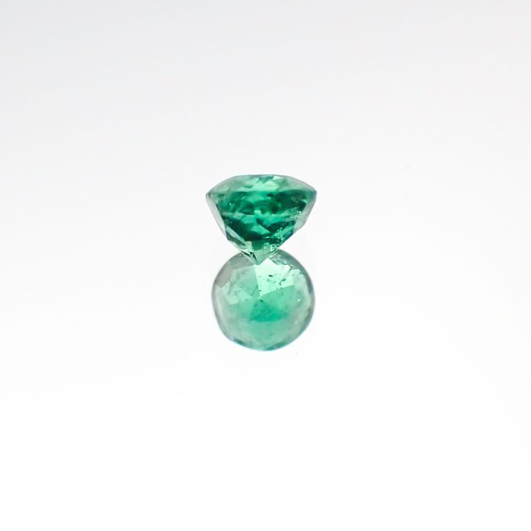 パライバトルマリン(宝石名トルマリン/別名パライバ・トルマリン) ブラジル・パライバ州バターリャ鉱山産 0.12ct 識別済[20106276]2.8×2.8mm前後