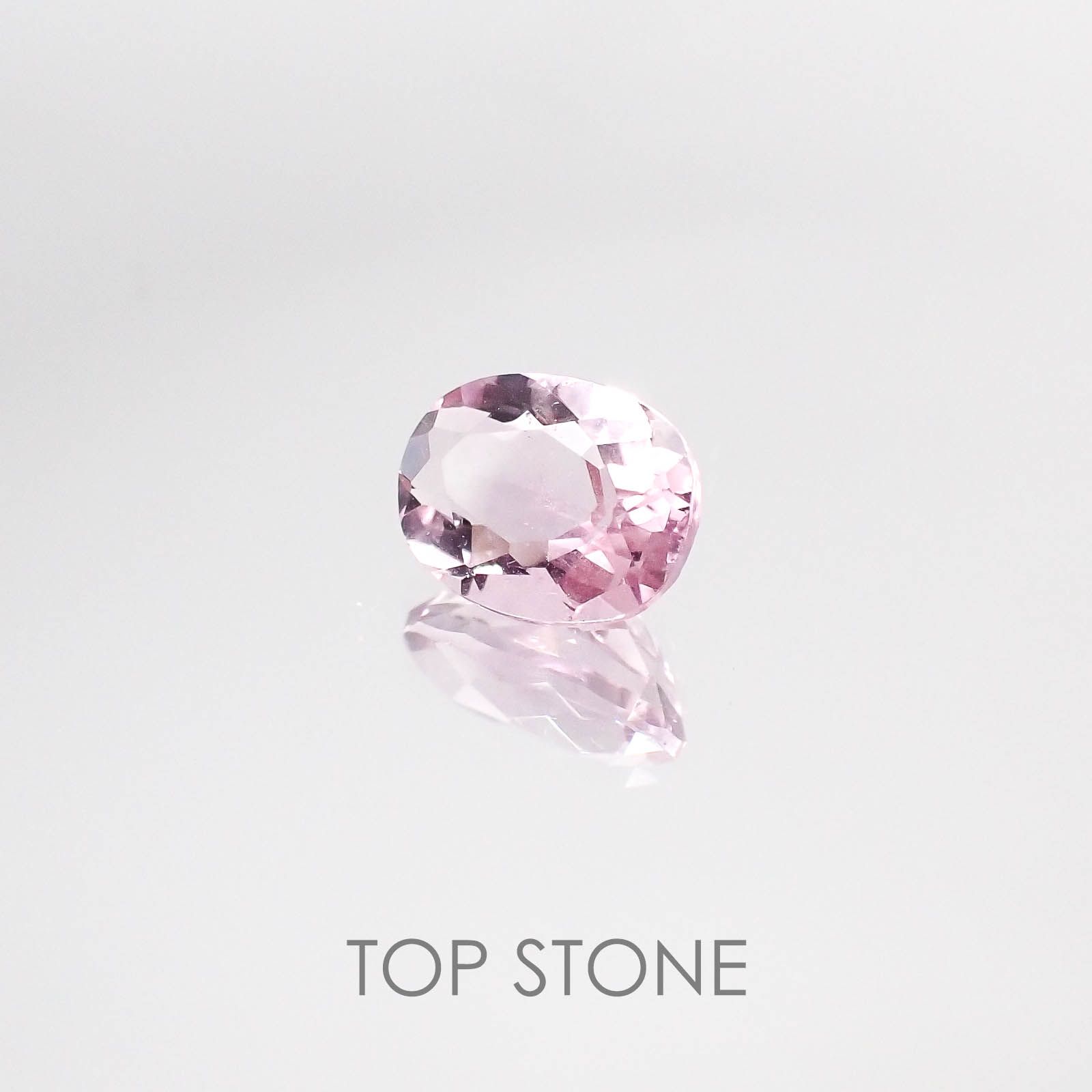 ピンクフローライト ブラジル産 ルース 1.52ct[20084745]7.9×6.1mm前後