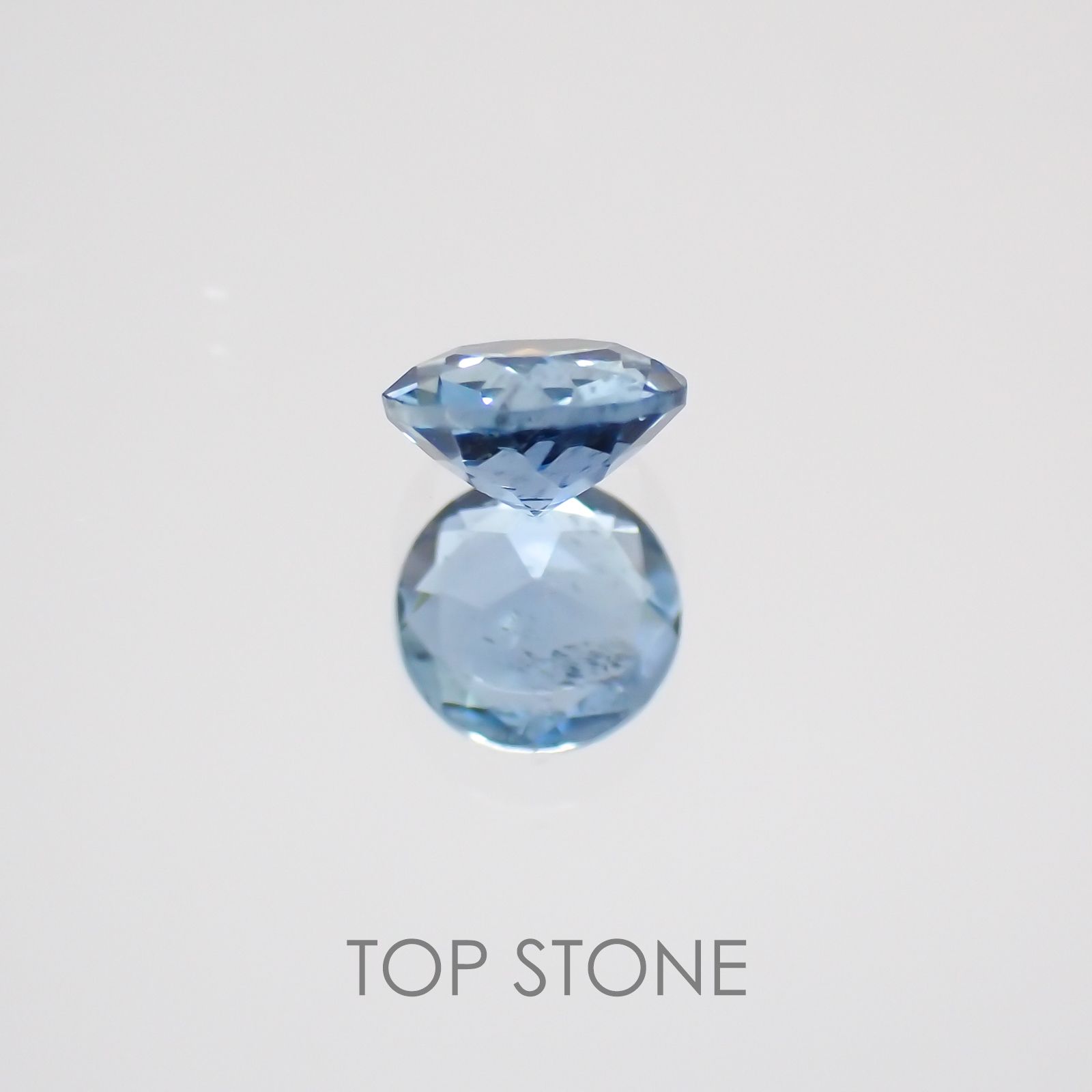 サンタマリア アクアマリン ブラジル産 ルース 0.21ct[20129117]4×4.1mm前後