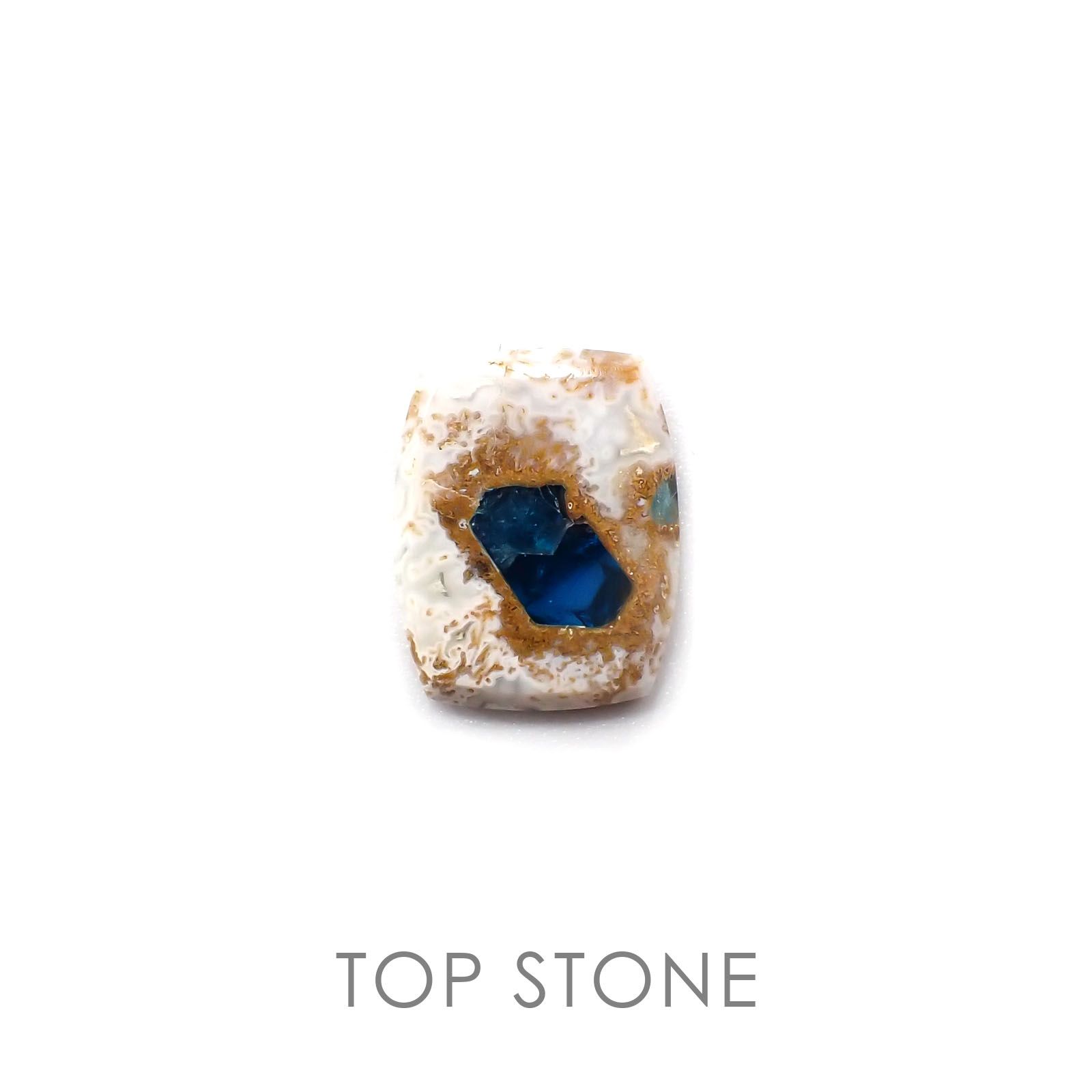 アパタイトインジャスパー 産 原石・結晶 3.77ct[20106939]14.7×11.6mm前後