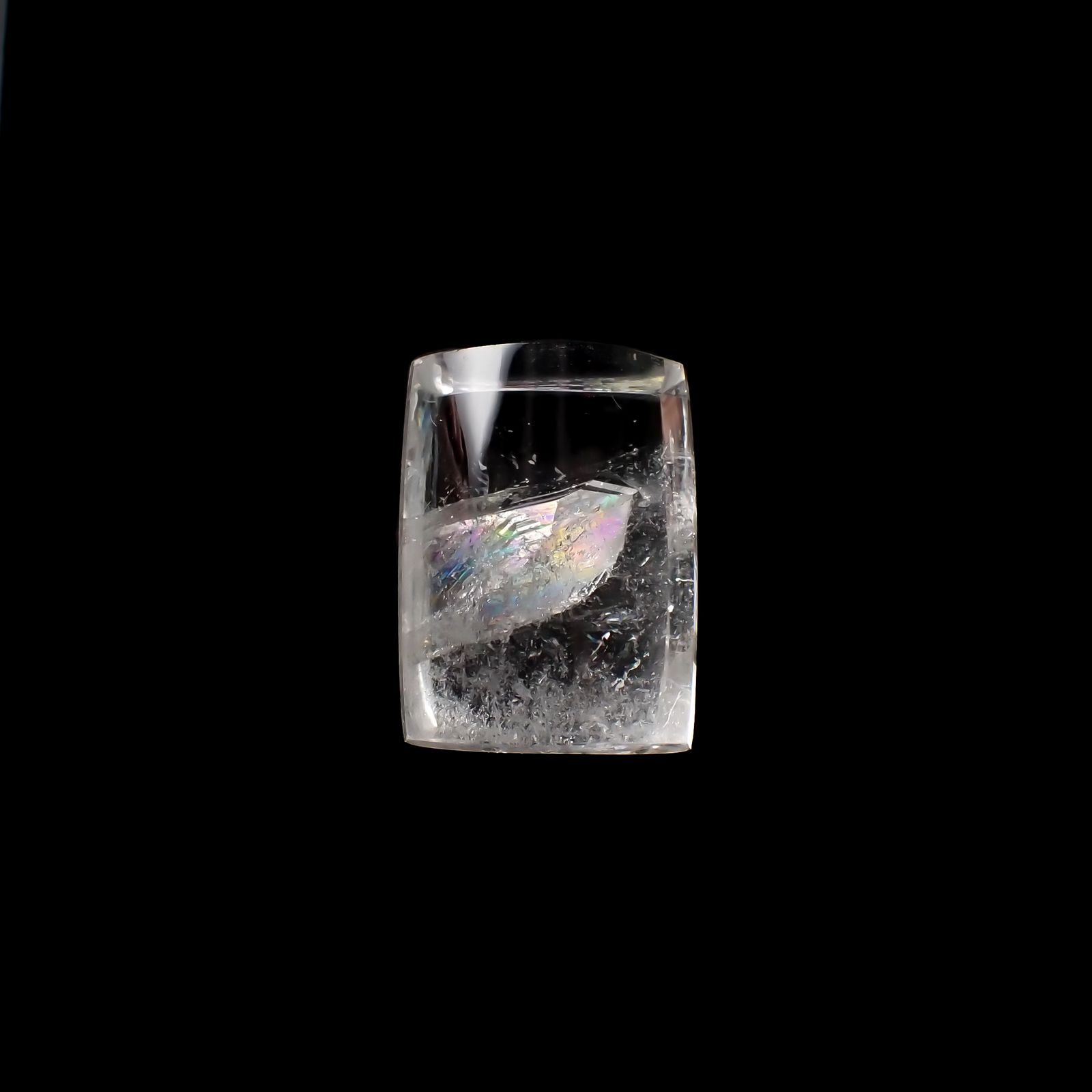 マニフェストインクォーツ ブラジル産 51.02ct[240125665]23.8x17.7mm前後