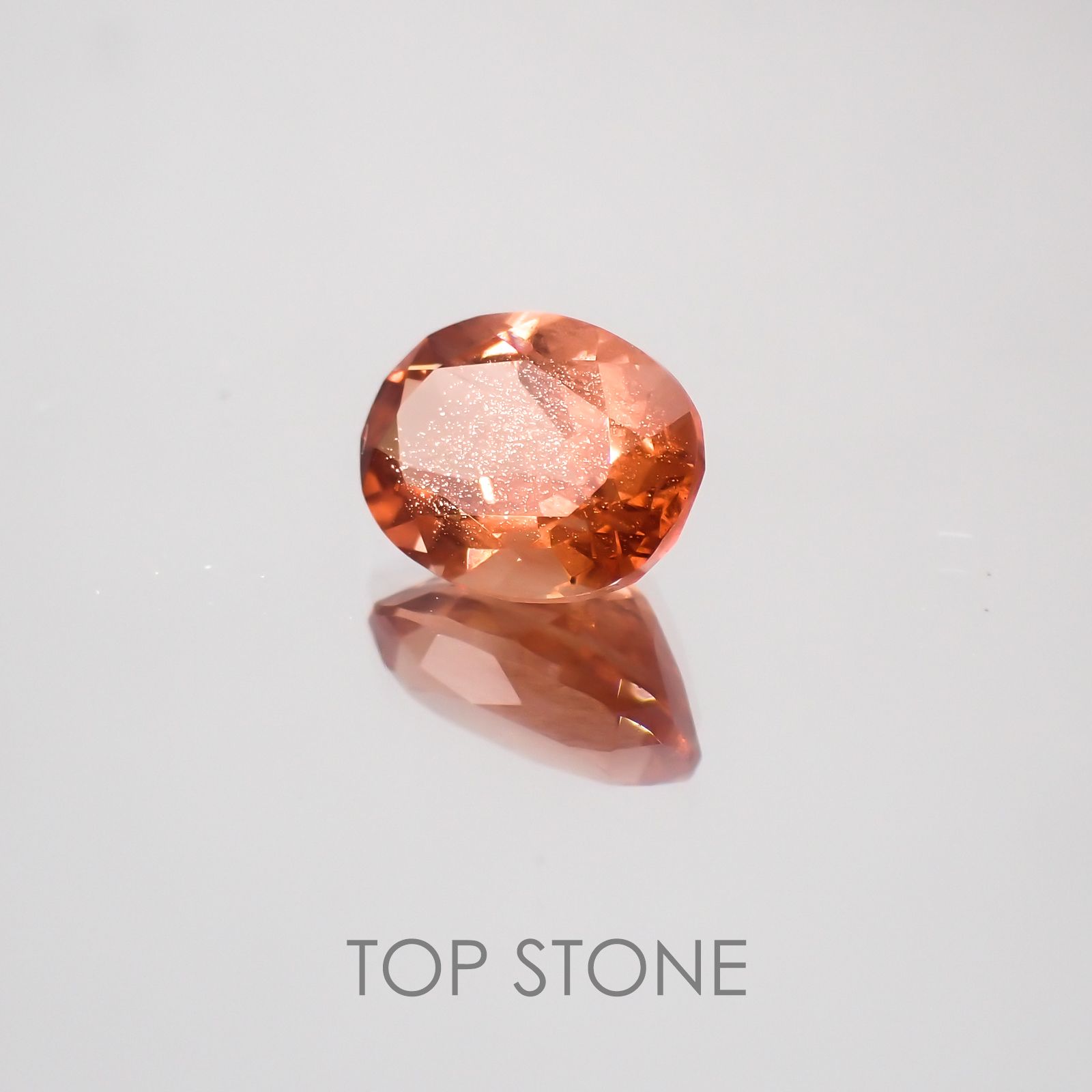 オレゴンサンストーン アメリカ産 ルース 1.17ct[210410388]8×6mm前後