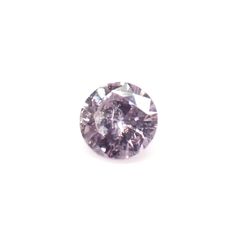 ピンクダイヤモンド (宝石名ダイアモンド)I-1 / FANCY LIGHT PURPLE PINK 0.037ct ソ付(CGL)[220716979]2.16x2.2mm前後
