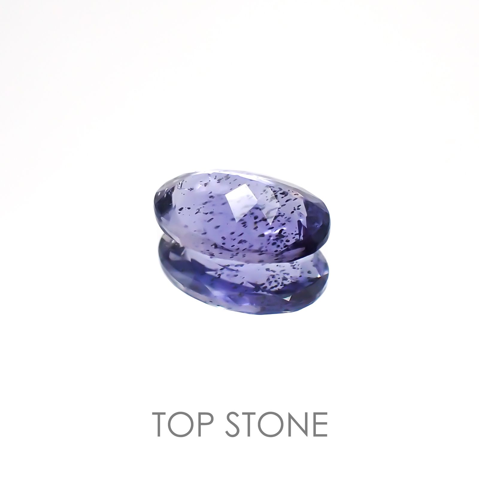 アイオライトサンストーン インド・ブラジル産 ルース 0.75ct[20128412]8×5.6mm前後